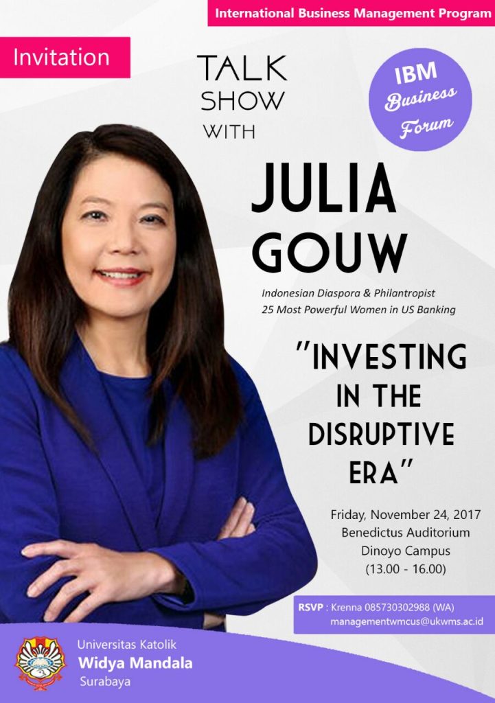 Talk Show with Julia Gouw at IBM WMCUS