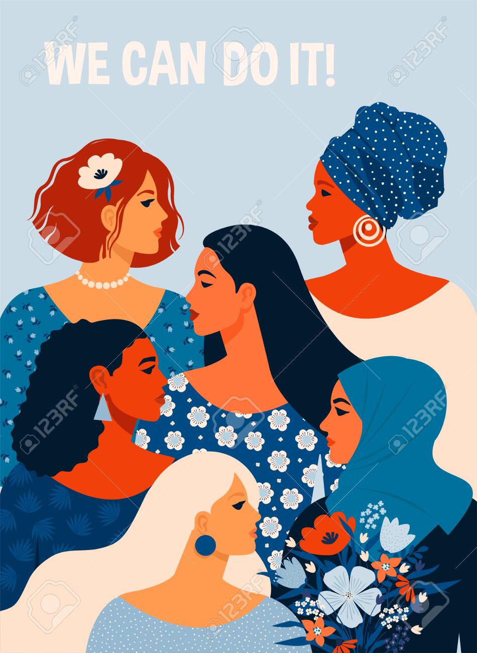 we-can-do-it-poster-international-womens-day-vector-illustration-with-women-different-nationalities_Hari-Perempuan-Internasional_Creator-Angelina-Chirkova